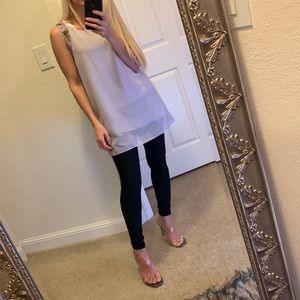 New Walter Baker top lavender color size S NWOT